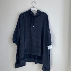 NWT Athleta poncho sweatshirt
